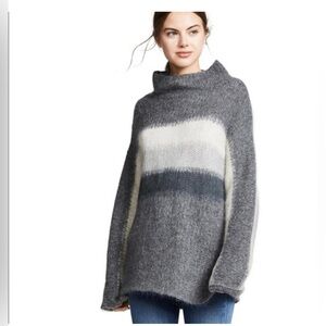 Rag & Bone Holland Ombre Funnel Neck Sweater